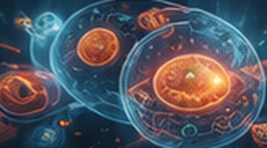 Metabolic visualization representing cellular energy use and fat storage