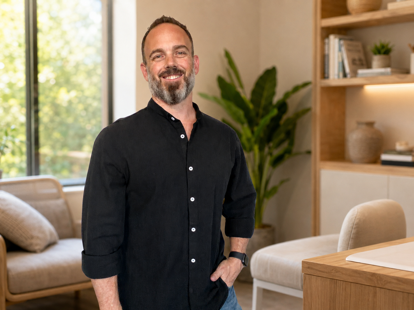 Dr. Jeremy Ellis in a modern consultation setting